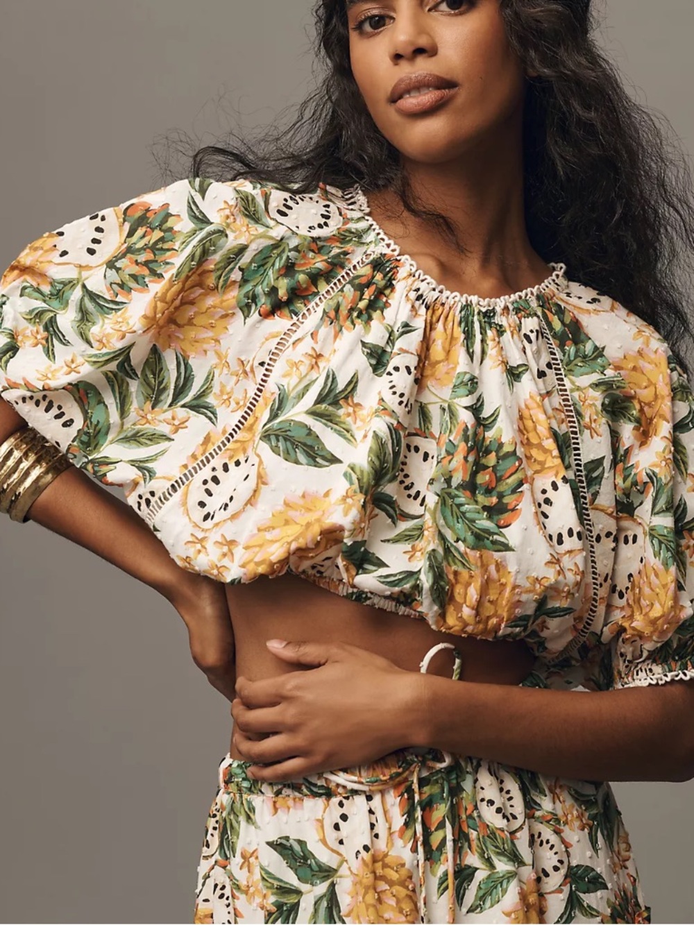 Farm Rio crop top S